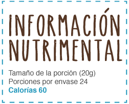 Nutrition Facts SCS